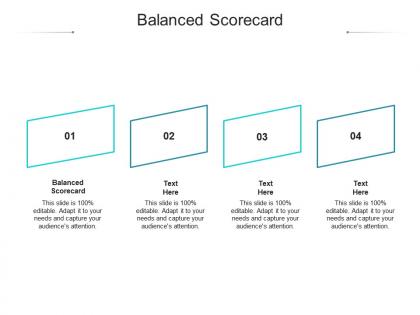 Balanced scorecard ppt powerpoint presentation visuals cpb