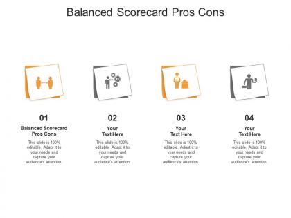 Balanced scorecard pros cons ppt powerpoint presentation infographics tips cpb