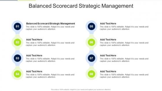 Balanced Scorecard Strategic Management In Powerpoint And Google Slides Cpb