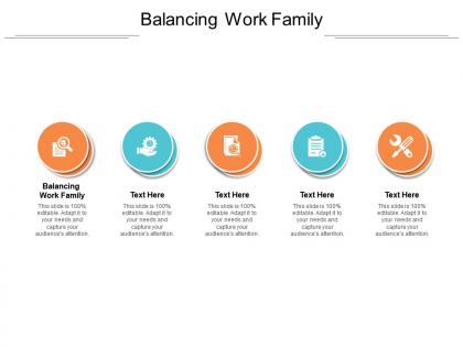 Balancing work family ppt powerpoint presentation inspiration example cpb