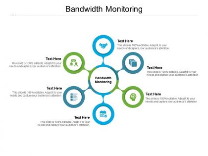 Bandwidth monitoring ppt powerpoint presentation model guidelines cpb