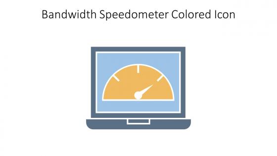 Bandwidth Speedometer Colored Icon In Powerpoint Pptx Png And Editable Eps Format