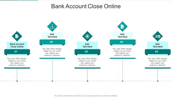 Bank Account Close Online In Powerpoint And Google Slides Cpb