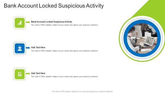 Bank Account Locked Suspicious Activity In Powerpoint And Google Slides Cpb