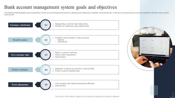 Bank Account Management System Goals And Objectives