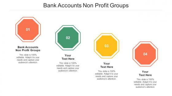 Bank Accounts Non Profit Groups Ppt Powerpoint Presentation Gallery Picture Cpb