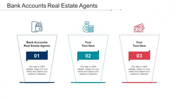 Bank accounts real estate agents ppt powerpoint presentation pictures deck cpb