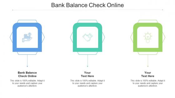 Bank Balance Check Online Ppt Powerpoint Presentation Styles Backgrounds Cpb