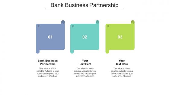Bank business partnership ppt powerpoint presentation layouts inspiration cpb