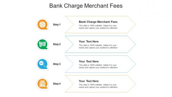 Bank charge merchant fees ppt powerpoint presentation examples cpb