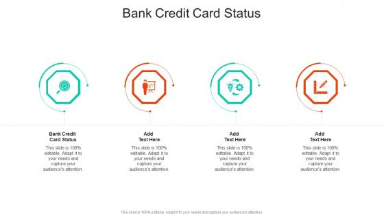 Bank Credit Card Status In Powerpoint And Google Slides Cpb