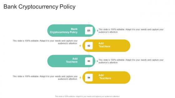 Bank Cryptocurrency Policy In Powerpoint And Google Slides Cpb