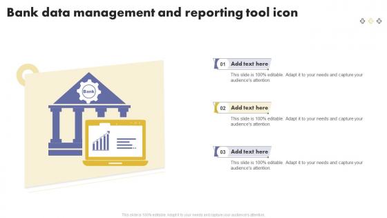 Bank Data Management And Reporting Tool Icon