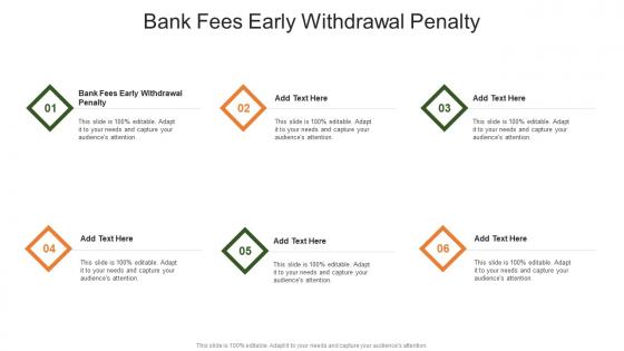 Bank Fees Early Withdrawal Penalty In Powerpoint And Google Slides CPB
