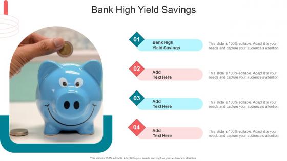 Bank High Yield Savings In Powerpoint And Google Slides Cpb