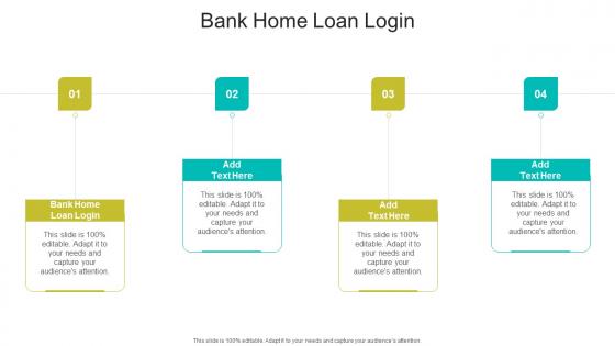 Bank Home Loan Login In Powerpoint And Google Slides Cpb