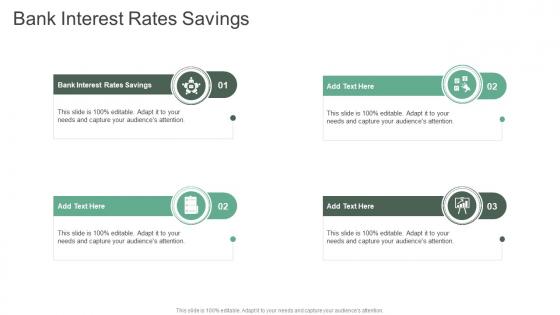 Bank Interest Rates Savings In Powerpoint And Google Slides Cpb