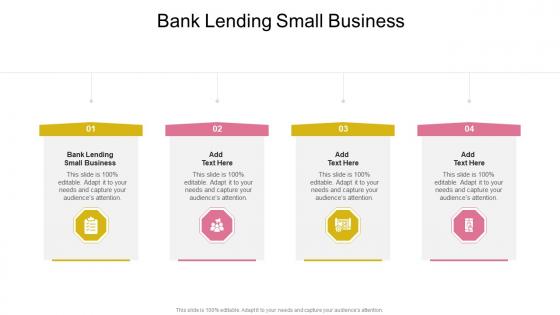 Bank Lending Small Business In Powerpoint And Google Slides Cpb