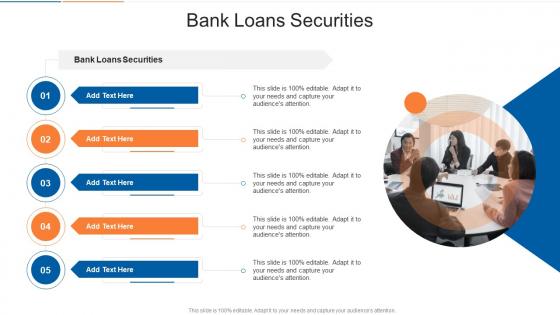 Bank Loans Securities In Powerpoint And Google Slides Cpb