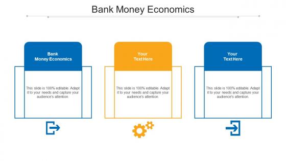 Bank Money Economics Ppt Powerpoint Presentation Portfolio Objects Cpb