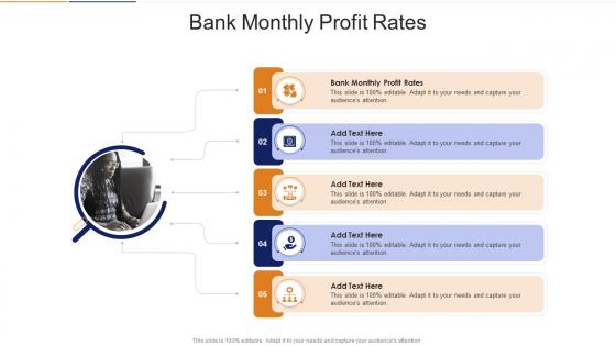 Bank Monthly Profit Rates In Powerpoint And Google Slides Cpb