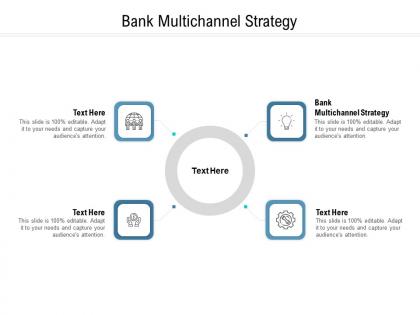 Bank multichannel strategy ppt powerpoint presentation pictures designs download cpb