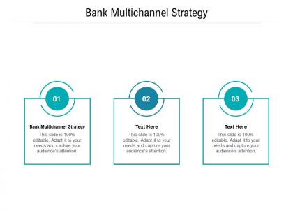 Bank multichannel strategy ppt powerpoint presentation show example topics cpb