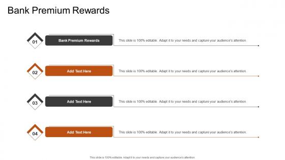 Bank Premium Rewards In Powerpoint And Google Slides Cpb