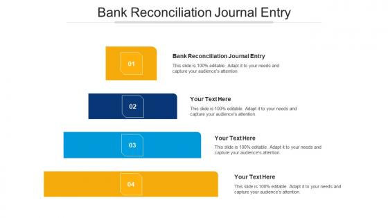 Bank reconciliation journal entry ppt powerpoint presentation infographics skills cpb