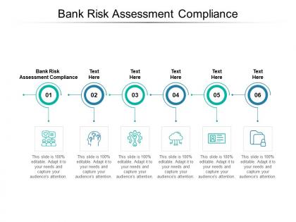 Bank risk assessment compliance ppt powerpoint presentation portfolio shapes cpb