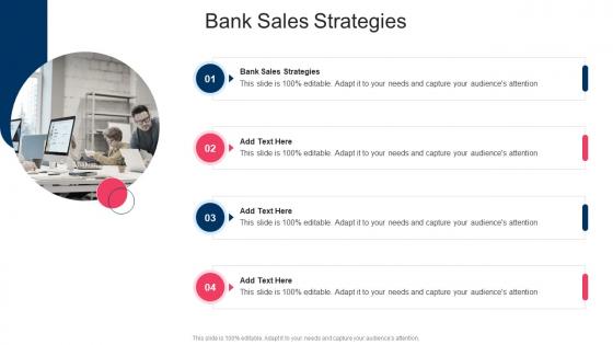 Bank Sales Strategies In Powerpoint And Google Slides Cpb