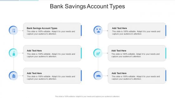 Bank Savings Account Types In Powerpoint And Google Slides Cpb