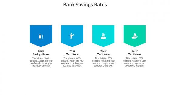 Bank savings rates ppt powerpoint presentation summary icon cpb