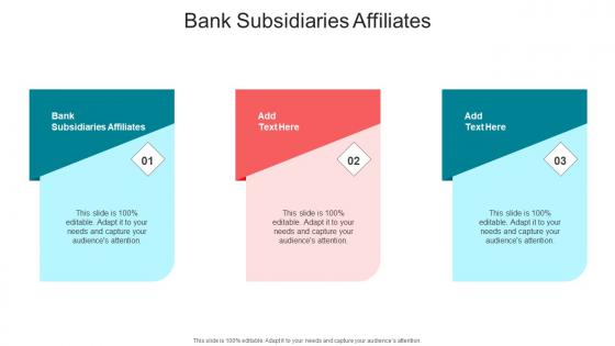 Bank Subsidiaries Affiliates In Powerpoint And Google Slides Cpb