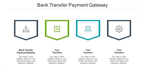Bank transfer payment gateway ppt powerpoint presentation styles show cpb