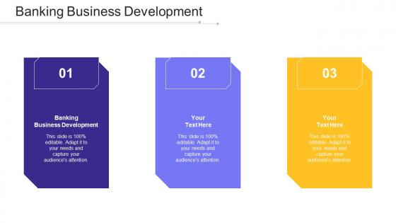 Banking Business Development Ppt Powerpoint Presentation Ideas Samples Cpb