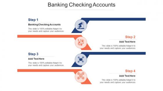 Banking Checking Accounts Ppt Powerpoint Presentation Layouts Elements Cpb