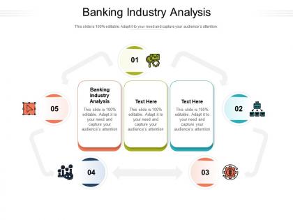 Banking industry analysis ppt powerpoint presentation icon portfolio cpb