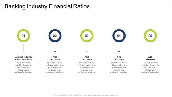 Banking Industry Financial Ratios In Powerpoint And Google Slides Cpb