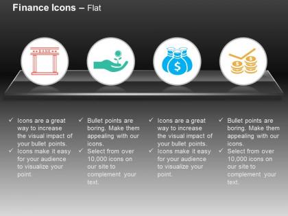 Banking money growth ecommerce ppt icons graphics
