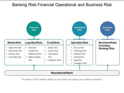 Banking risk financial operational and business risk