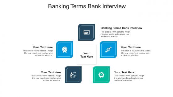 Banking terms bank interview ppt powerpoint presentation slides graphics design cpb