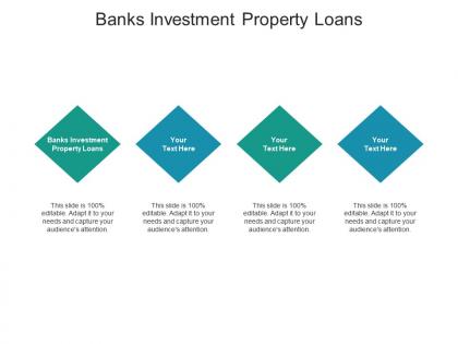 Banks investment property loans ppt powerpoint presentation layouts visuals cpb