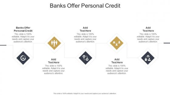 Banks Offer Personal Credit In Powerpoint And Google Slides Cpb