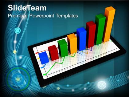 Bar and line graphs with business powerpoint templates themes