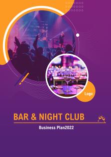 Bar And Night Club Business Plan Pdf Word Document