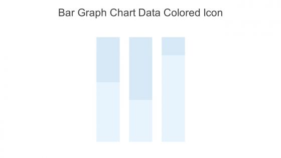 Bar Graph Chart Data Colored Icon In Powerpoint Pptx Png And Editable Eps Format