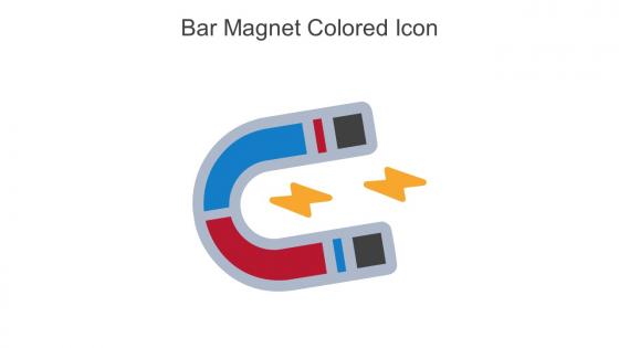 Bar Magnet Colored Icon In Powerpoint Pptx Png And Editable Eps Format