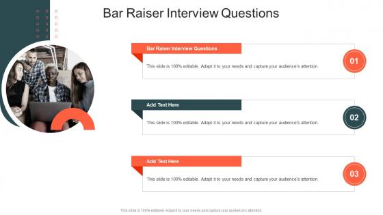 Bar Raiser Interview Questions In Powerpoint And Google Slides Cpb