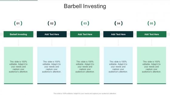 Barbell Investing In Powerpoint And Google Slides Cpb